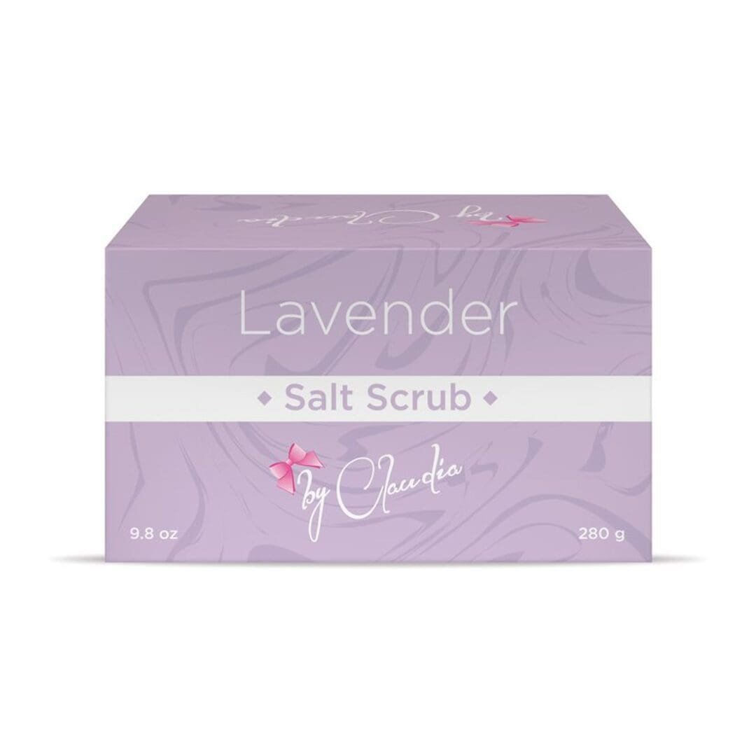 Lavender Salt Scrub by Claudia