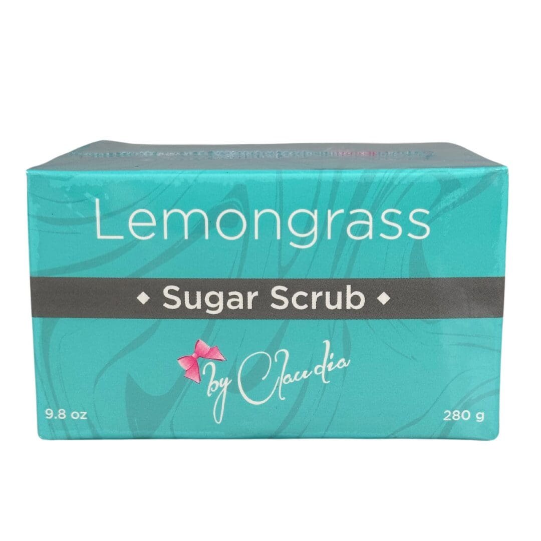 280g Sugar Body Scrub - 2 Lemongrass sugar scrub by Claudia