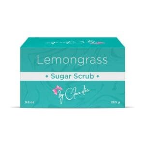 Lemongrass sugar scrub box