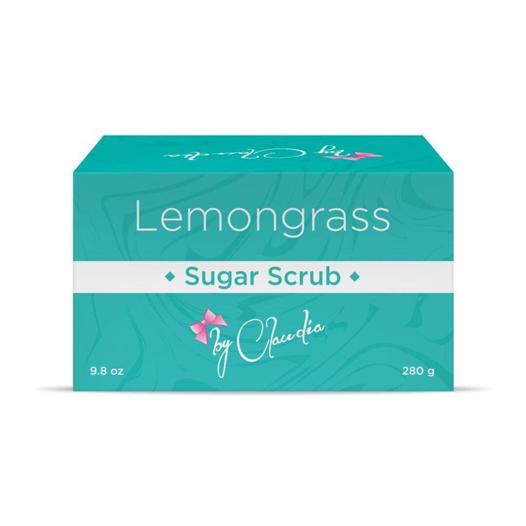 Lemongrass sugar scrub box