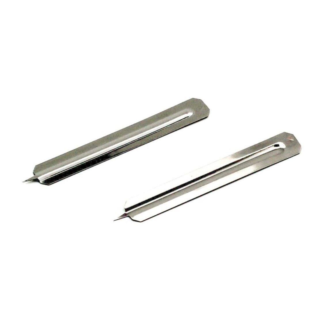 Sharp metal blades for cutting