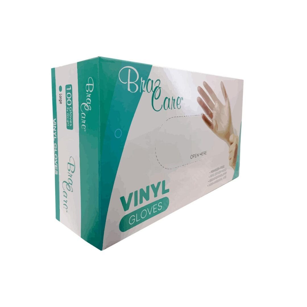 ModeloClear Vinyl Gloves - Large, 1000 Ct. (case of 10 boxes of 100 Ct.) - 2 Box of vinyl gloves