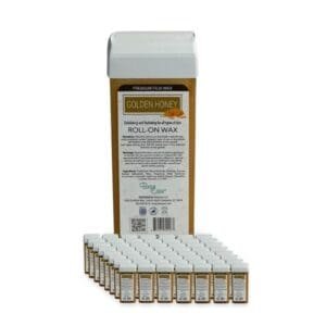 Home Page Golden Honey roll-on wax