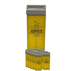 Small wax cartridges and dispenser