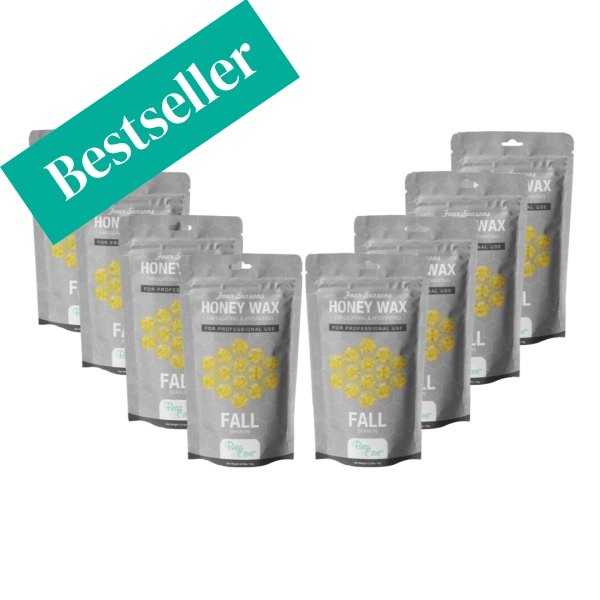 hard wax honey 6.6lbs – case of 3 bags ($18,00/each)