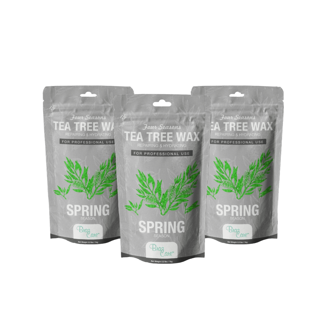 hard wax tea tree 6.6lbs case of 3 bags