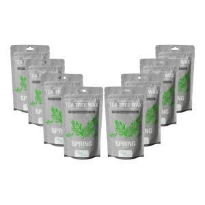 hard wax tea tree 17.6lbs case of 8 bags