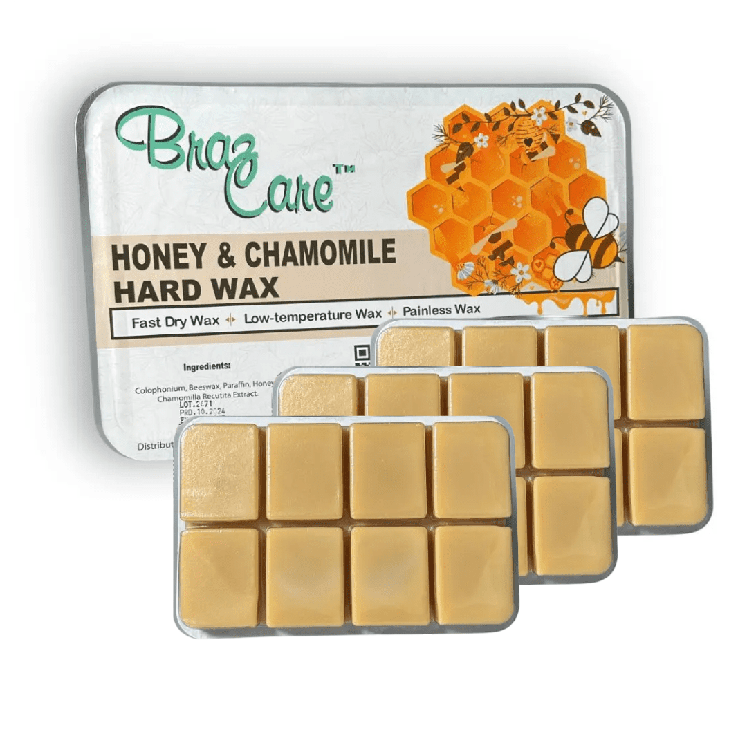 hard wax honey & chamomile 6.6lbs – case of 3 bars ($18,40 each)
